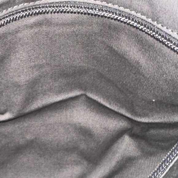 Coach Colorblock Legacy Leather Satchel Grey Khaki Black - Picture 7 of 9